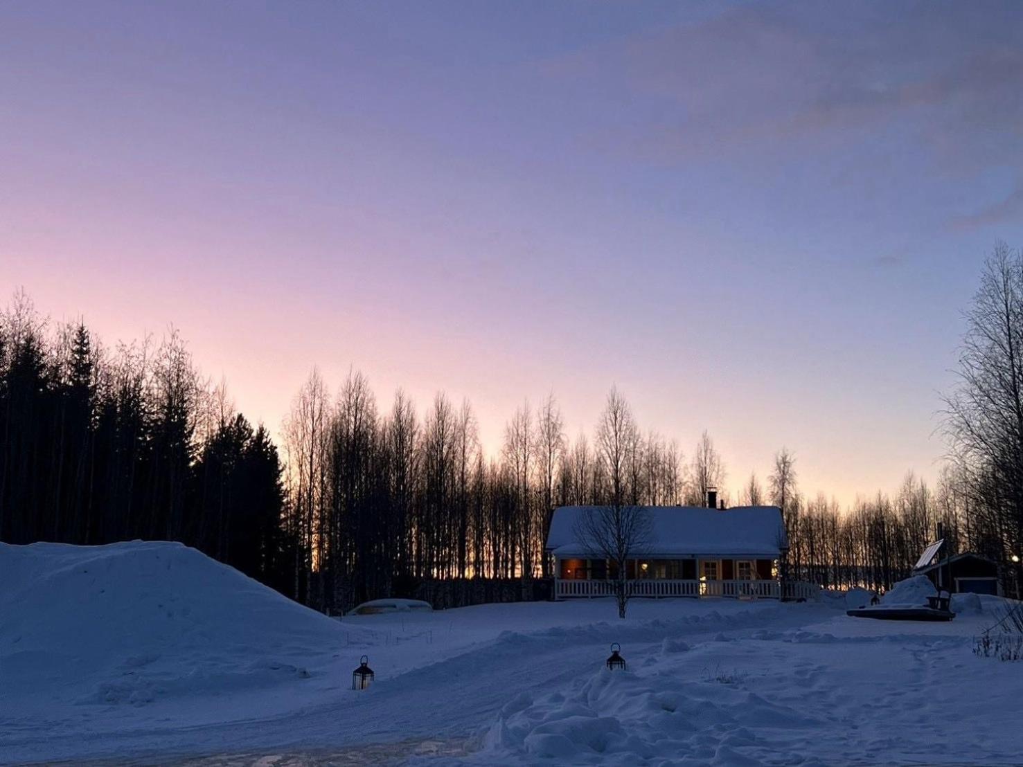Ahosen Lomamoekit Villa Vikajarvi ภายนอก รูปภาพ